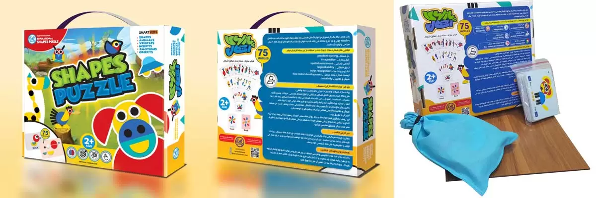 خرید بازی فکری کودکان پازل چوبی